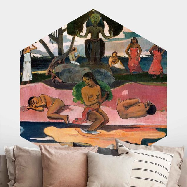 Impressionistische Gemälde Paul Gauguin - Gottestag