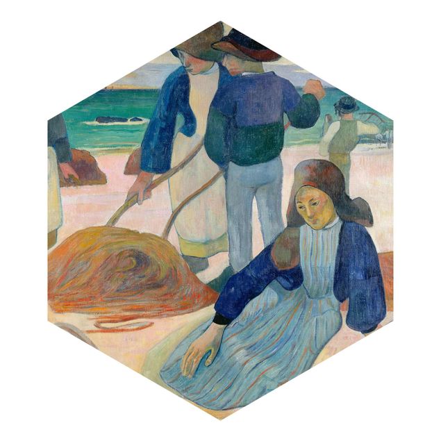 Vliestapete Paul Gauguin - Tangsammlerinnen