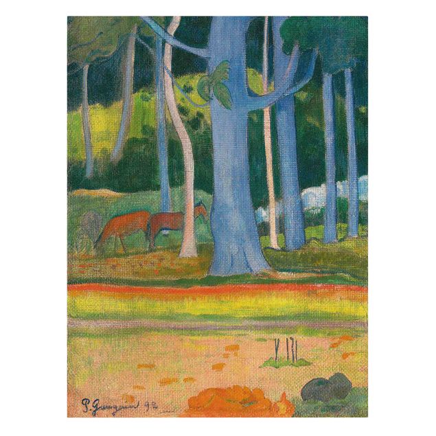 Bilder Paul Gauguin - Waldlandschaft