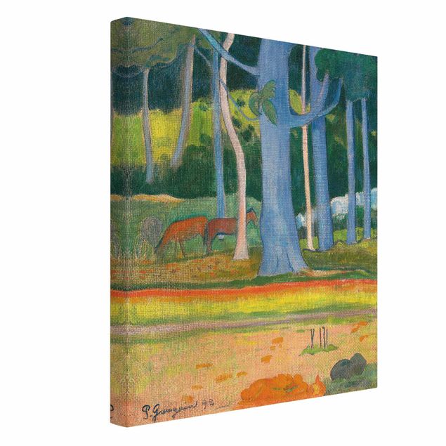 Leinwandbilder Paul Gauguin - Waldlandschaft