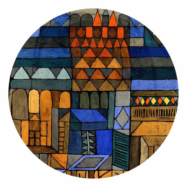 Tapete abstrakt Paul Klee - Beginnende Kühle
