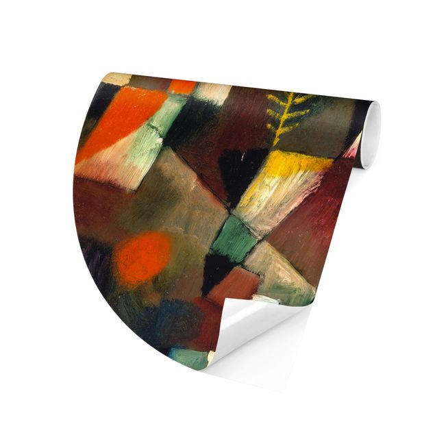 Abstrakte Tapeten Paul Klee - Der Vollmond