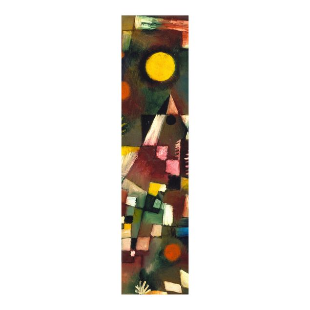 Schiebegardine abstrakt Paul Klee - Der Vollmond