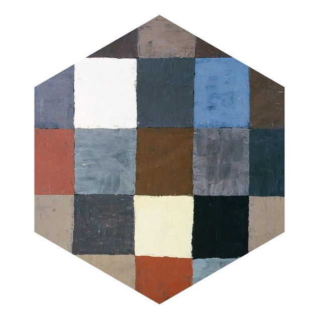 schöne Tapeten Paul Klee - Farbtafel