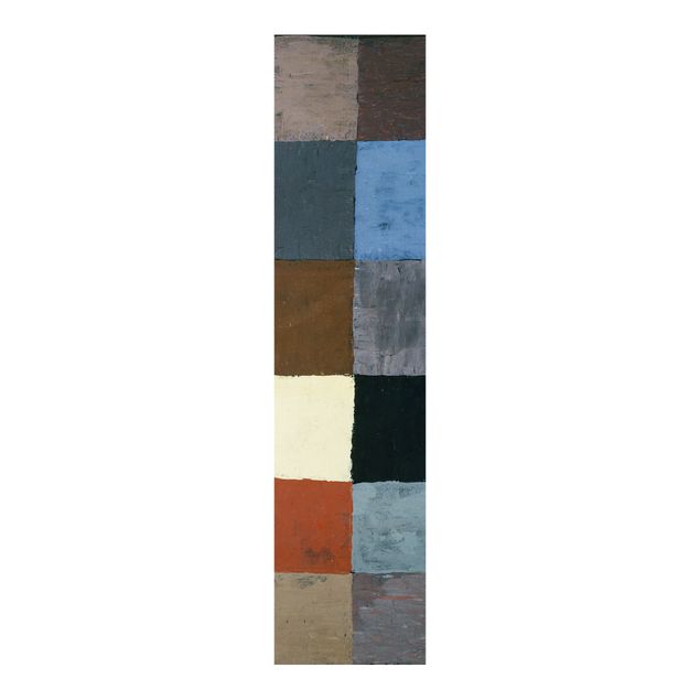 Schiebegardinen Abstrakt Paul Klee - Farbtafel