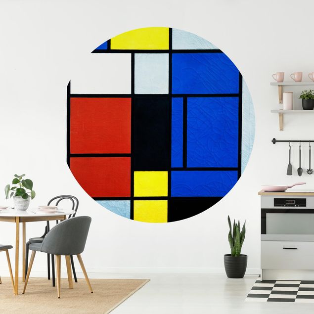 Design Tapeten Piet Mondrian - Tableau No. 1