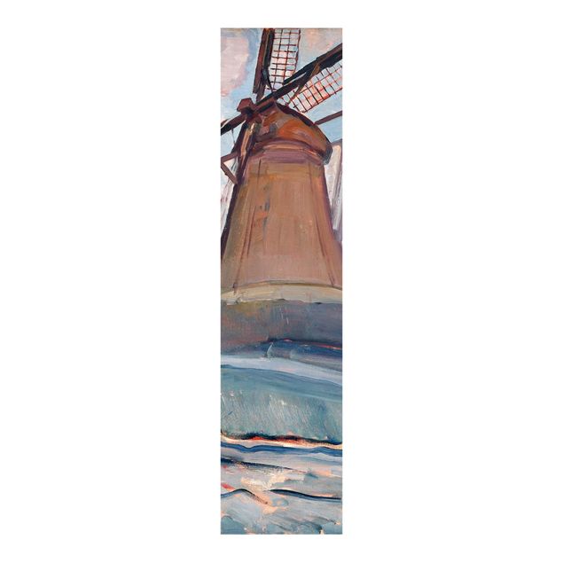 Schiebegardine abstrakt Piet Mondrian - Windmühle
