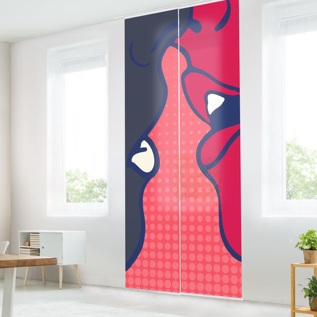Kubistika Prints Pop Art Kiss