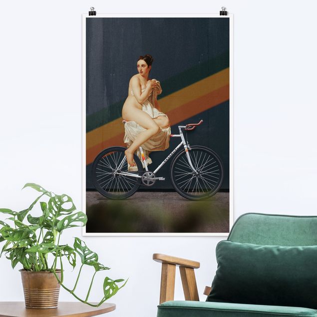 XXL Poster Radfahren