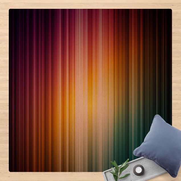 Moderne Teppiche Rainbow Light