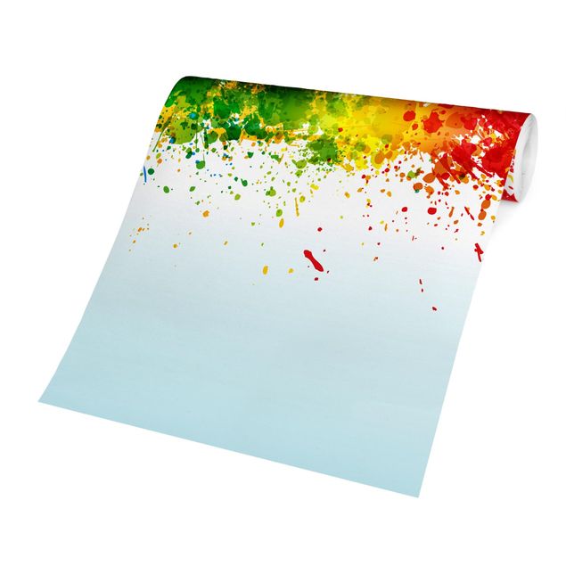 Fototapete - Rainbow Splatter
