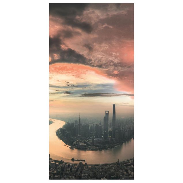 Raumteiler - Shanghai am Morgen - 250x120cm