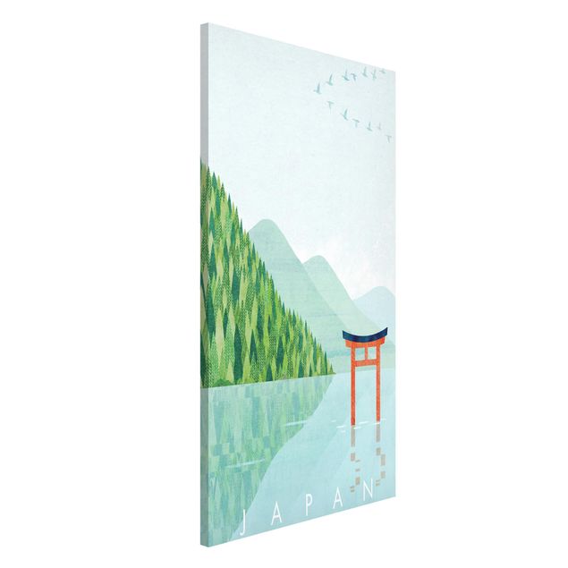 Magnettafeln Syklines Reiseposter - Japan Torii