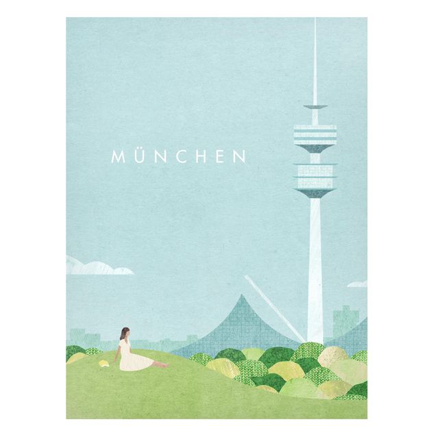 Henry Rivers Poster Reiseposter - München