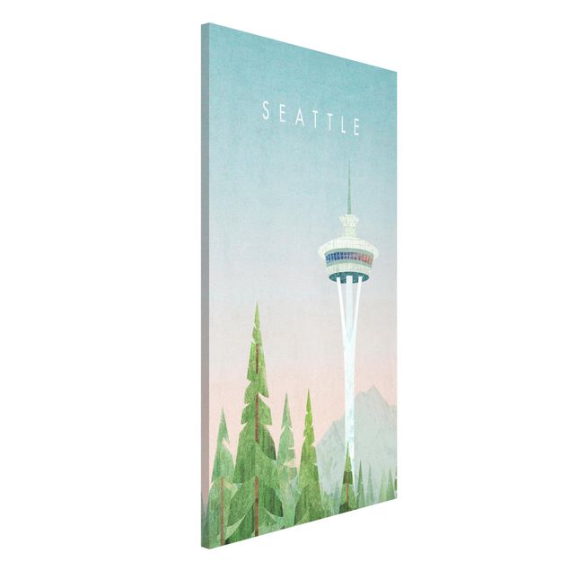 Magnettafeln Natur Reiseposter - Seattle
