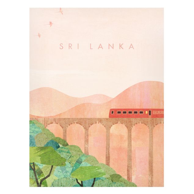 Henry Rivers Bilder Reiseposter - Sri Lanka