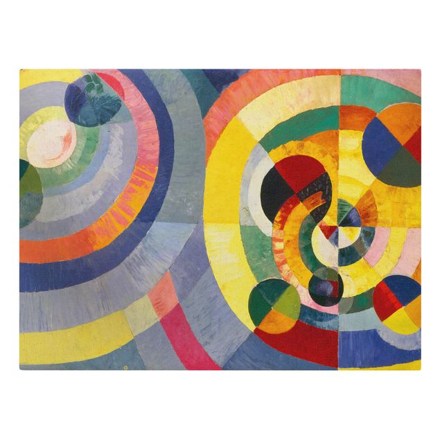 Leinwandbild Natur - Robert Delaunay - Forme circulaire - Querformat 4:3