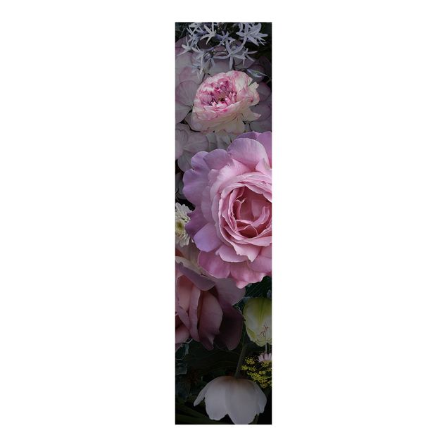 Schiebevorhänge Rosentraum Bouquet