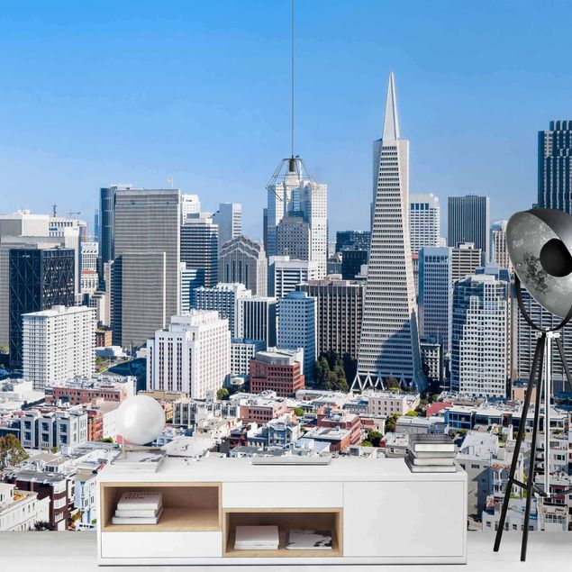 Fototapete selbstklebend San Francisco Skyline