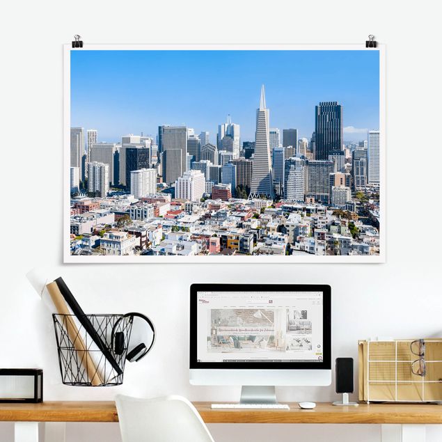 XXL Poster San Francisco Skyline