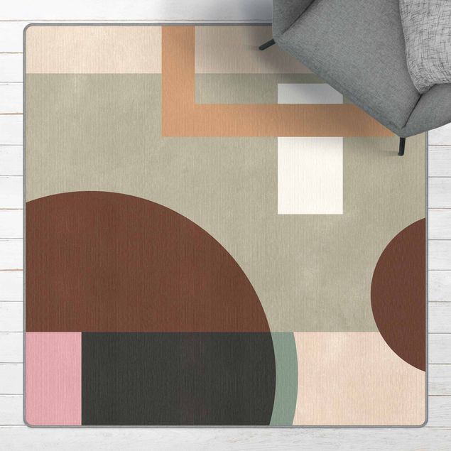 Teppich abstrakt Sanfte Moderne