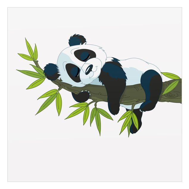 Fensterfolie - Sichtschutz - Schlafender Panda - Fensterbilder