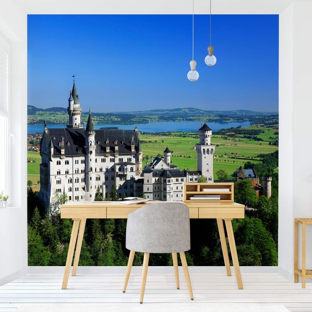 Fototapete Skyline Schloss Neuschwanstein