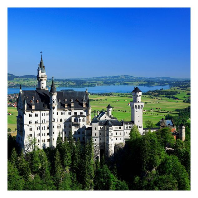 selbstklebende Tapete Schloss Neuschwanstein