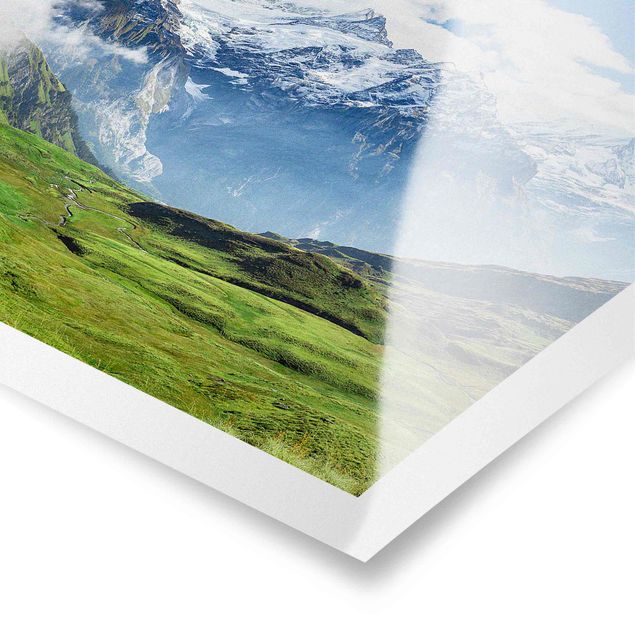 Poster kaufen Schweizer Alpenpanorama