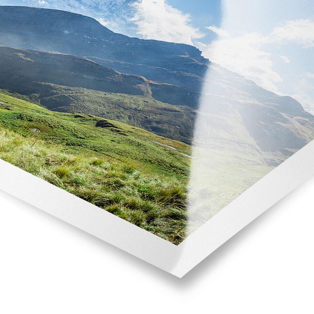 Poster bestellen Schweizer Alpenpanorama