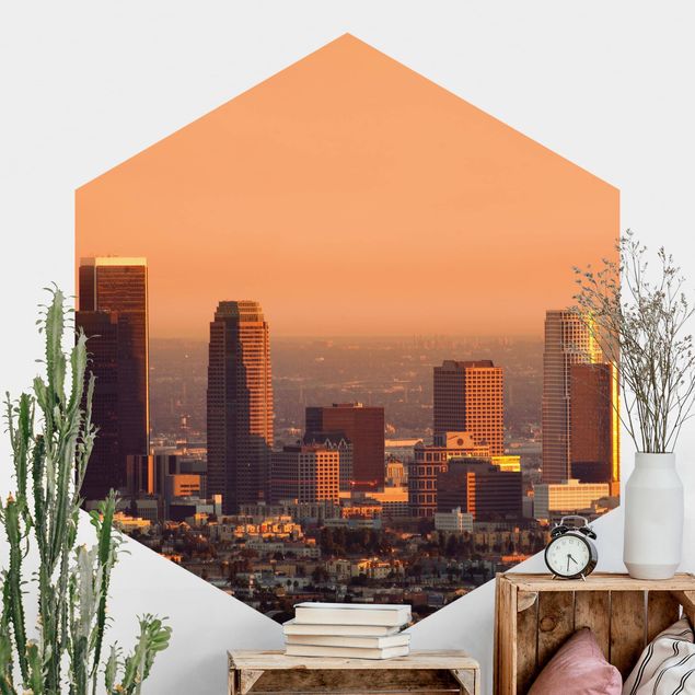 Design Tapeten Skyline of Los Angeles