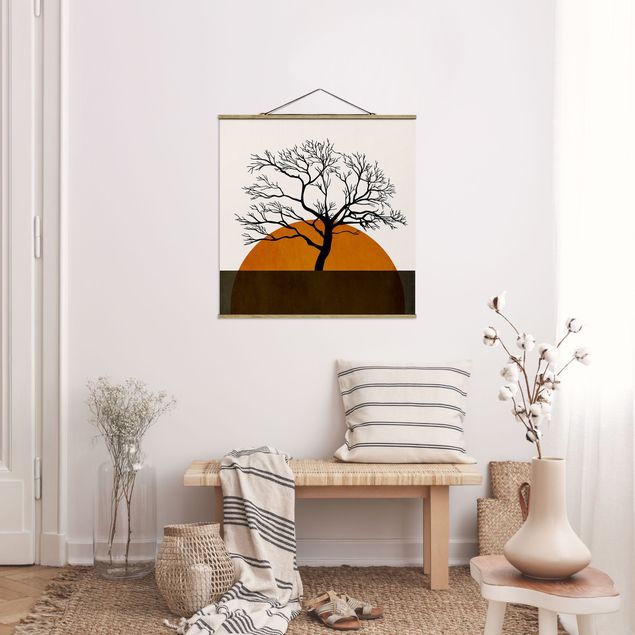 Bilder Sonne mit Baum