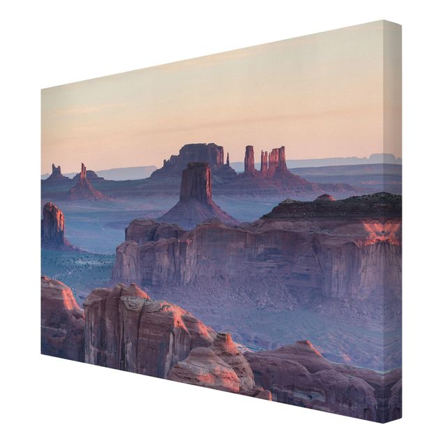 Leinwandbild - Sonnenaufgang in Arizona - Querformat 4:3