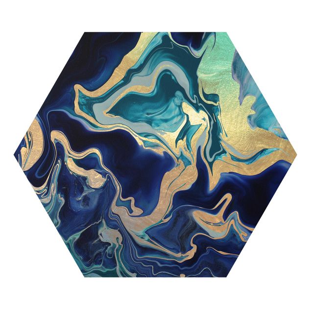 Hexagon Bild Forex - Spiel der Farben Indigo Feuer