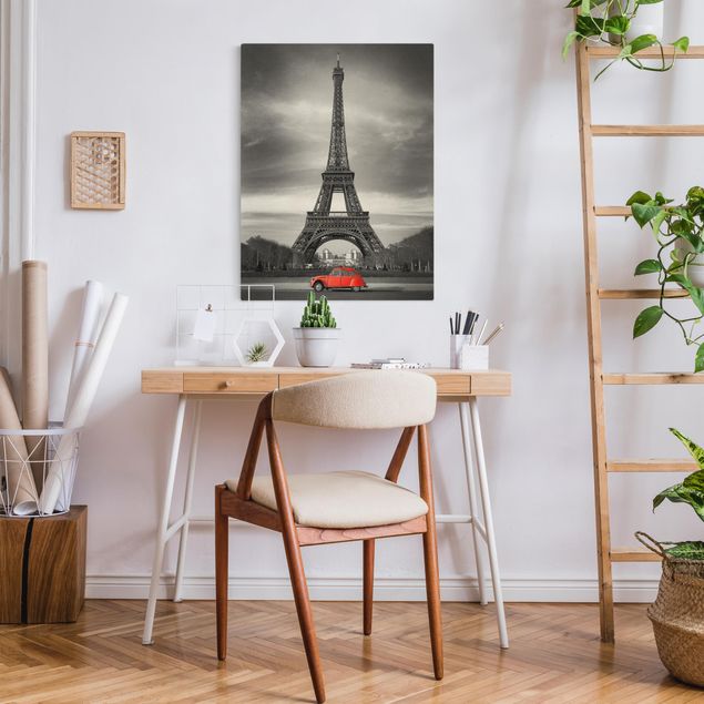 Leinwandbilder Vintage Spot on Paris