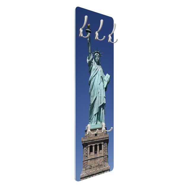 Garderobe New York - Statue of Liberty - Blau