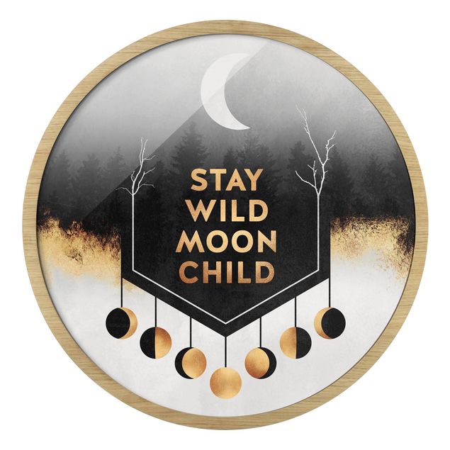 Fredriksson Poster Stay Wild Moon Child