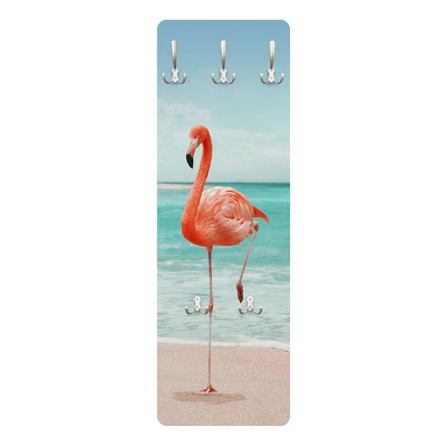 Jonas Loose Bilder Strand mit Flamingo