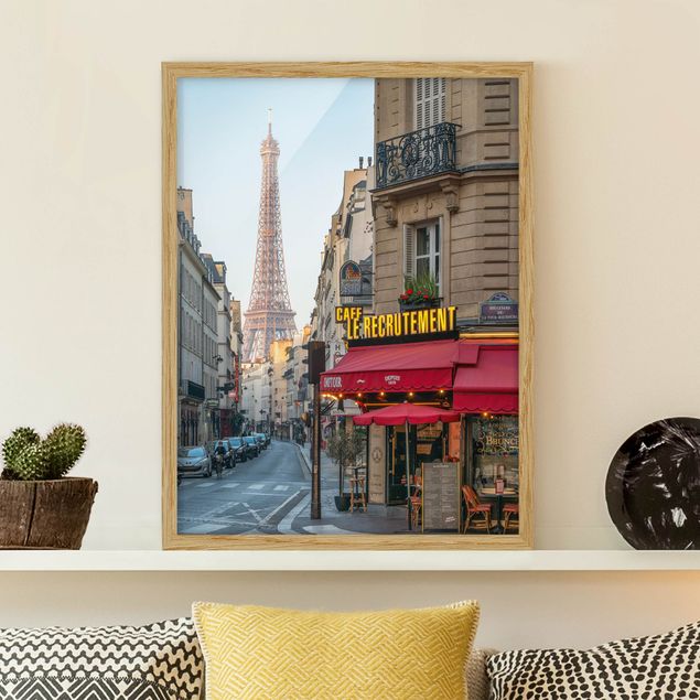 Moderne Bilder mit Rahmen Straße von Paris