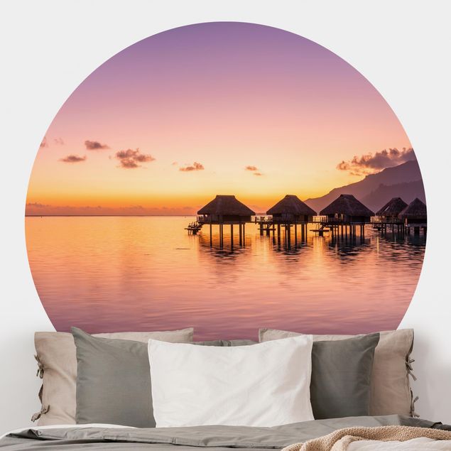Karibik Tapete Sunset Dream