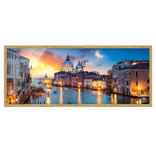 schöne Bilder Sunset in Venice
