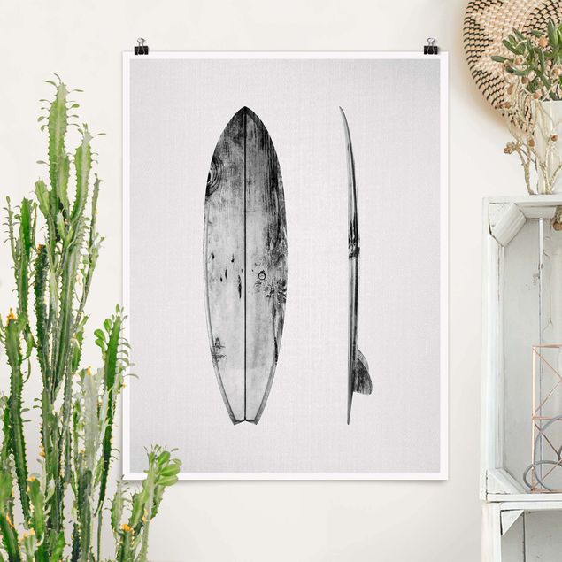 XXL Poster Surfboard