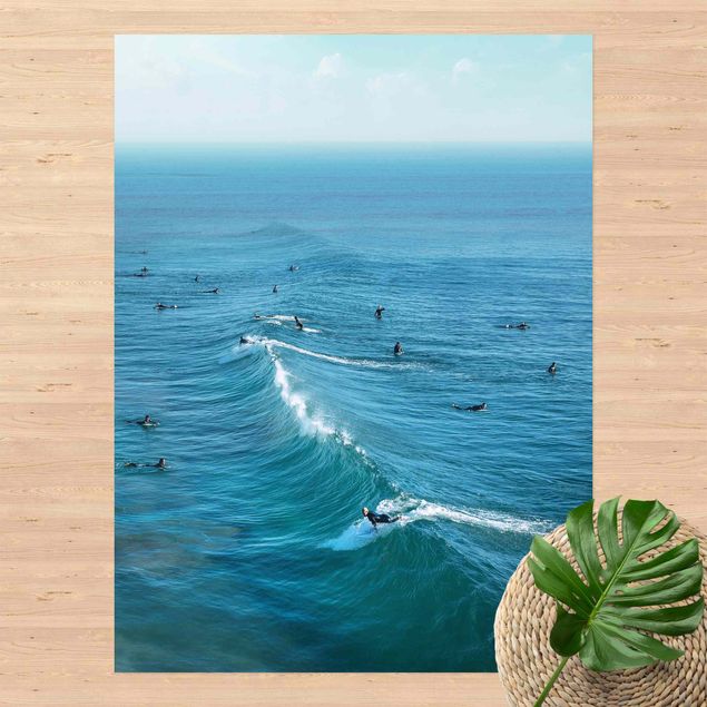 Teppich für Balkon Surfer am Huntington Beach