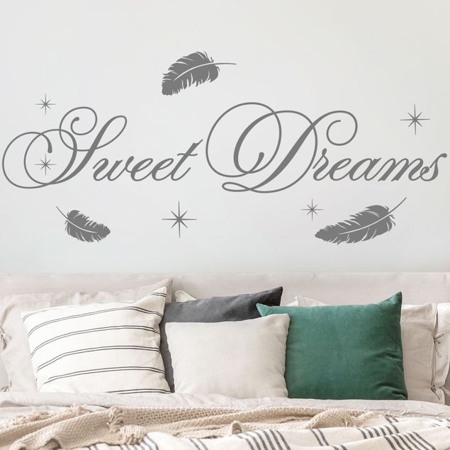 Wandtattoo ~Sweet Dreams~ zB fürs Schlafzimmer/ Kinderzimmer Wandaufkleber 68055 