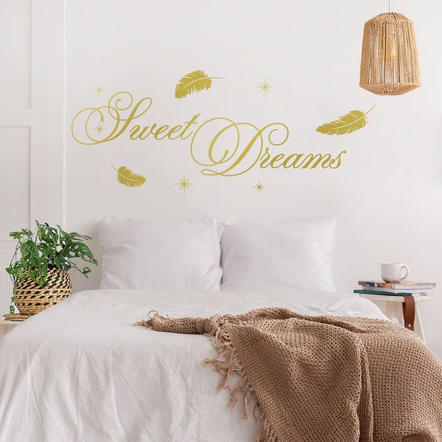 Wandtattoo ~Sweet Dreams~ zB fürs Schlafzimmer/ Kinderzimmer Wandaufkleber 68055 