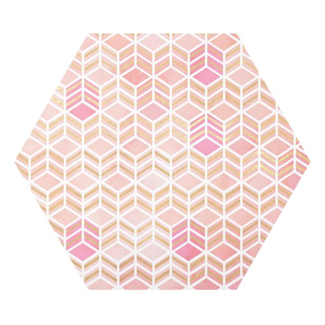 Hexagon Bild Forex - Take the Cake Gold und Rose