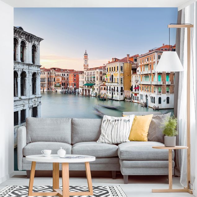 Design Tapeten Canale Grande Blick von der Rialtobrücke Venedig