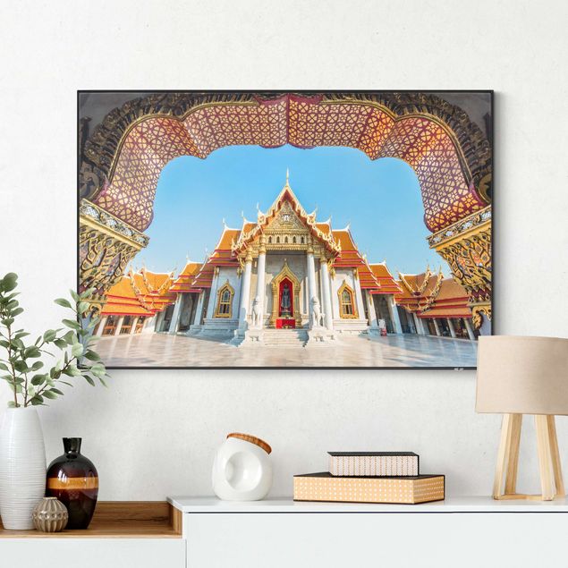 Wechselbild - Tempel in Bangkok