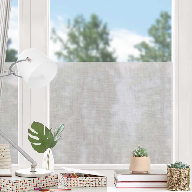Klebefolie für Fenster Textil Fensterfolie