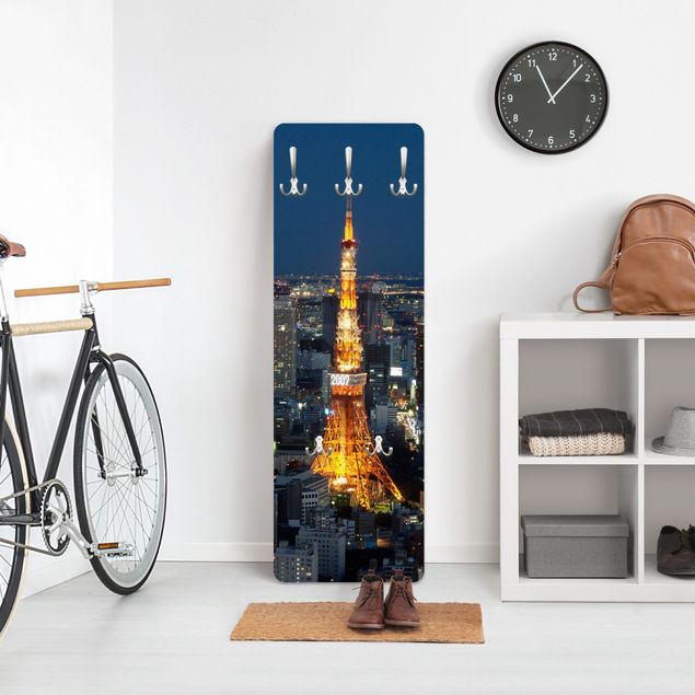Garderobe mit Motiv Tokyo Tower